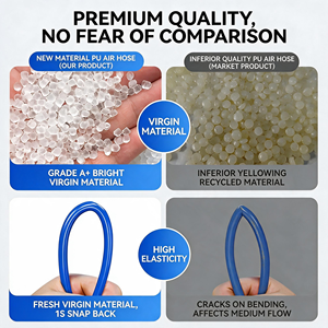 Tuyau d'air pneumatique en polyuréthane industriel <span class=keywords><strong>de</strong></span> haute qualité CE, disponible en tailles 4 mm et 16 mm, tube PU - Product Image 5