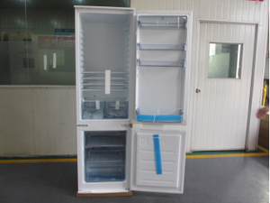 Refrigeradores Smad de 264L con congelador inferior de doble puerta y dispensador de agua - Product Image 3
