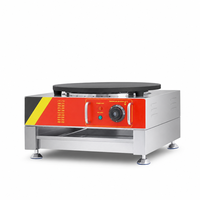 Machine à crêpes commerciale électrique, gril à crêpes 340 mm en acier inoxydable, machine à roti, machine à Jianbing pour restaurant