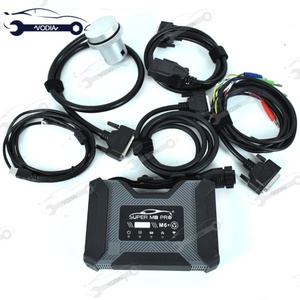 Outil de diagnostic sans fil électrique Super MB PRO M6+ 2024 pour camions diesel Benz, câble OBD2 16 broches, câble USB, analyseur diesel 14 broches - Product Image 3