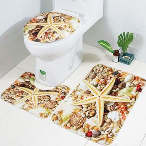 White Blank Polyester Bathroom Bath <b>Toilet</b> Lid <b>Seat</b> <b>Cover</b> Sublimation - Product Image 6