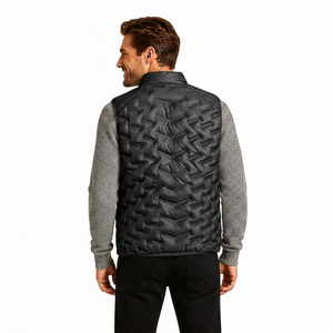 AQTQ Gilet <span class=keywords><strong>Sans</strong></span> Manches Homme Personnalisé, Gilets de Golf et de Course, Doudoune <span class=keywords><strong>Sans</strong></span> Manches Homme - Product Image 3