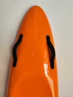 6'6 "Nipper Race SUP planche de surf avec poignée EPS mousse résine époxy dur sauvetage fibre de verre planches de sauvetage pagaie incluse