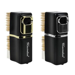 Maximilian Shoe <b>Brush</b> With Liquid Dispenser 3 In 1 For Sports Leather <b>Suede</b> Shoes - Product Image 5