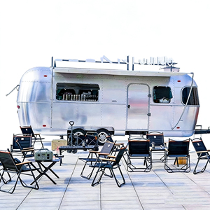 Remolque de Comida Móvil de Acero Inoxidable y Aluminio con Certificación CE, Parrilla Plana de 4 Ruedas, Capacidad Personalizable, para Café, Dulces y Otros Alimentos al Aire Libre - Product Image 2