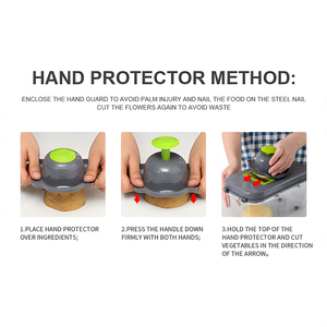 Оптовая Продажа с фабрики, кухонные аксессуары 14 в 1, овощерезка, овощерезка, измельчитель лука, многофункциональная овощерезка - Product Image 3