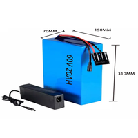 Paket Baterai Lithium Ion 63V 20Ah Isi Ulang Kustom 21700 untuk Kendaraan Listrik & Peralatan Tenaga