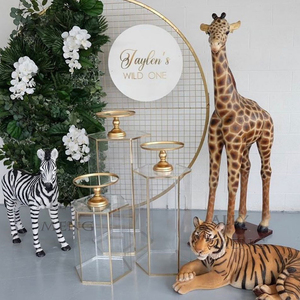 Statues d'<span class=keywords><strong>animaux</strong></span> en fibre de verre décoratives, statues géantes d'<span class=keywords><strong>animaux</strong></span> en fibre de verre, statues d'<span class=keywords><strong>animaux</strong></span> de dessin animé, sculptures de safari pour le jardin - Product Image 1