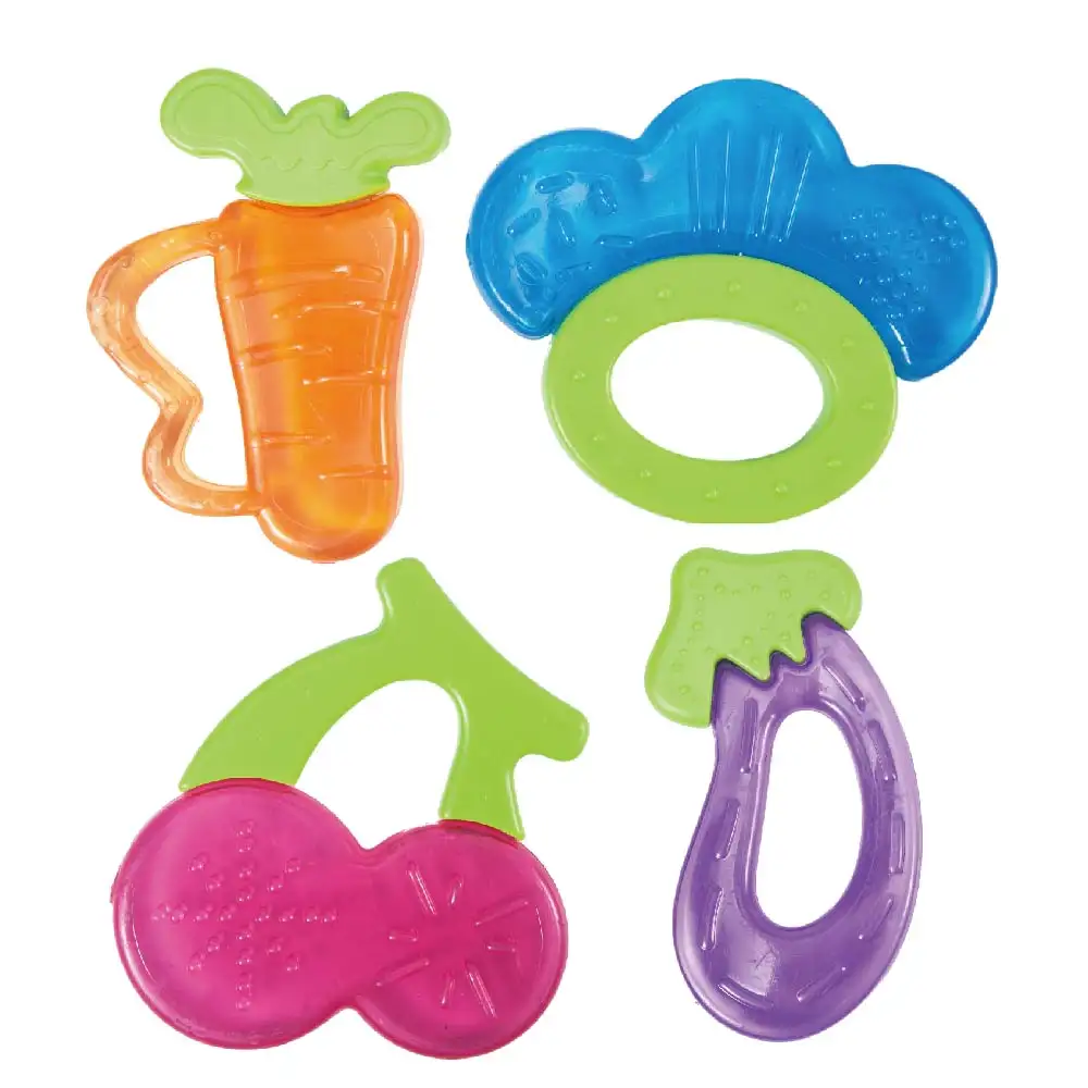 EVA Water Filled Teether MOQ One Carton brinquedos do bebê Dentição formação brinquedos