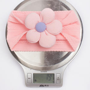 Diademas <span class=keywords><strong>de</strong></span> flores personalizadas para bebés, diademas <span class=keywords><strong>de</strong></span> flores para recién nacidos, diadema elástica <span class=keywords><strong>y</strong></span> suave para bebés - Product Image 6