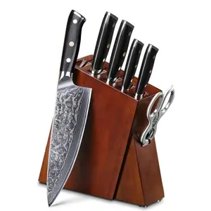 Küchen-Damaskus-Messerset