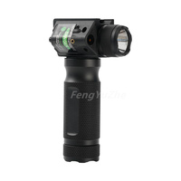 Portée Laser Tactique Rechargeable Compact Green DOT Laser Scope avec 20mm Mount pour Chasse Lampe de Poche LED