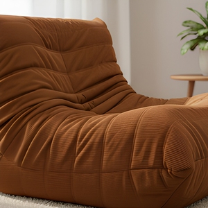 Sofá Individual Compacto de Primera Calidad, Sofá Tapizado Empacado Individualmente, Sillón de Lujo Individual para Descanso - Product Image 3
