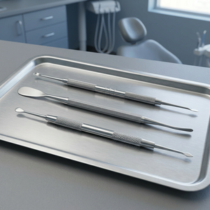Élévateurs périostaux manuels en acier inoxydable chirurgical BK Industries, instruments dentaires certifiés CE Classe II ISO13485, usage général - Product Image 4
