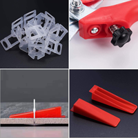 Système de nivellement de carreaux à prix avantageux, clips réutilisables pour accessoires de carrelage, cales de nivellement de carreaux, espaceur de nivellement de carreaux, pince
