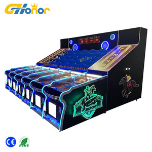 Juego de Carreras de Caballos para 6 Jugadores, Juego de Carnaval, Juego de Carreras de Caballos con Bolas Rodantes, Juego Mecánico de Carreras de Caballos - Product Image 2