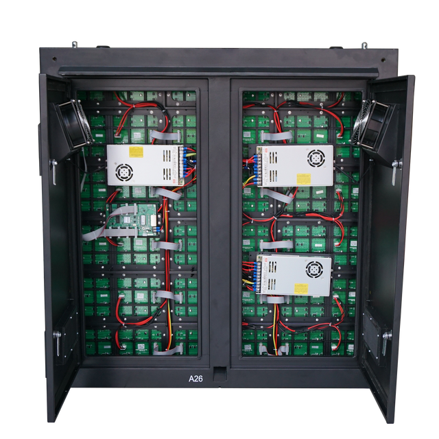 Iron Waterproof Led Screen Cabinet 960x960 Ip65 Outdoor Fixed P10 Smd Large Led Video Screen