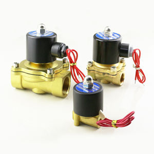 Normaler weise geschlossenes Messingkörper-Wasser ventil der 2W-Serie AC220V AC110V 24 Volt 12 Volt Wasser magnetventil Preise - Product Image 6