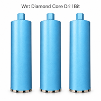Foret à béton monobloc en acier haute résistance de qualité supérieure avec segment diamanté soudé au laser pour perçage humide