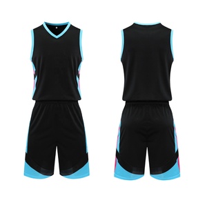 Jersey basket olahraga musim panas desain kustom pabrik kaus basket pribadi - Product Image 6