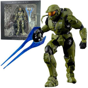 Figura Articulada de PVC a Escala 1/12 de Master Chief de Halo Infinite, Edición Decorativa en Caja, para Unisex - Product Image 3