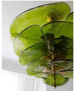 Lustre moderne de <span class=keywords><strong>luxe</strong></span> en verre de Murano style Art Déco, suspension colorée pour hôtel, restaurant, boutique, salon, installation incluse - Product Image 6