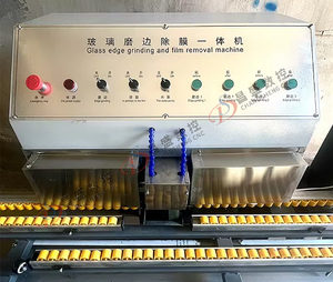 Macchina per la Rimozione di Pellicole da Vetri Isolanti con Componenti Principali Motore e PLC per Macchinari di Bordatura e Smussatura del Vetro - Product Image 5