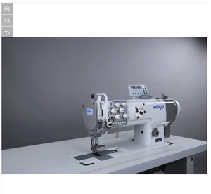 Máquina de <span class=keywords><strong>Coser</strong></span> de Cama Plana de Doble Aguja Honyu HY-1580B con Motor de Accionamiento Directo - Product Image 2