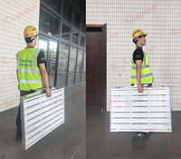 Plateforme industrielle portable et pliable, largeur 600*900 mm, en alliage d'aluminium, hauteur réglable, pour intérieur/extérieur, appartement EN