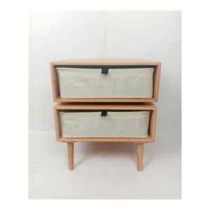 Nội THẤT PHÒNG NGỦ đầu giường bàn tre đêm đứng với ngăn kéo dệt - Product Image 3