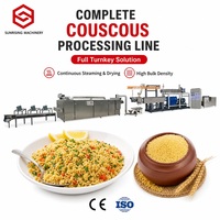 Machine de Traitement de Couscous Entièrement Automatique Électrique à Haut Rendement, Nouveau Moteur pour la Production de Riz Soufflé Enrichi en Nutrition
