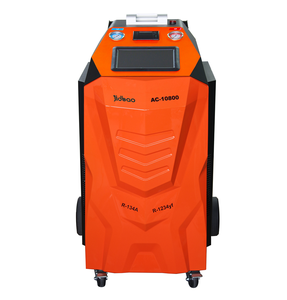 Nouveauté : Machine de <span class=keywords><strong>recharge</strong></span> et de récupération de réfrigérant AC entièrement automatique à double système (R134A et R1234YF) avec sélection multilingue - Product Image 2