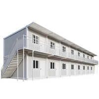 YONGZHU Maison conteneur modulaire préfabriquée mobile de 20 pieds pour dortoir de chantier et logement de travailleurs