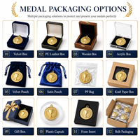 Médailles sportives personnalisées avec ruban, alliage de zinc, relief 3D, course à pied, football, basketball, natation, cyclisme, médaille de récompense