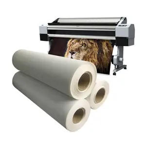 Premium Photographic Glossy Polyester 360gsm Waterproof Matte Eco Solvent Cotton Canvas Roll
