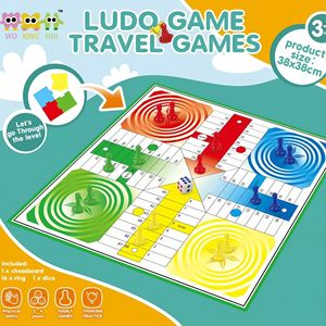 Juego de Mesa Estratégico Infantil Internacional Más Vendido Transfronterizo: Serpientes y Escaleras, Interactivo y Educativo para Padres e Hijos - Product Image 2
