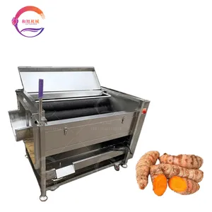 Turmeric Peeling Cleaning Automatic Turmeric Skin Peeler Machine for Turmeric Powder Grinding