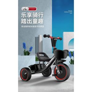 Hagotou Kids Tricycle 2-4 Years Red Black Foam Wheels Quick Disassemble Handlebar - Product Image 3