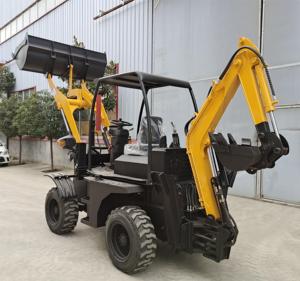 Huaya CE đa chức năng loader <span class=keywords><strong>backhoe</strong></span> 4WD Mini <span class=keywords><strong>backhoe</strong></span> loader trang trại nhỏ <span class=keywords><strong>towable</strong></span> <span class=keywords><strong>backhoe</strong></span> loader Máy xúc với file đính kèm - Product Image 1
