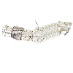 Tubo de Escape de Acero Inoxidable REV 304 para <span class=keywords><strong>BMW</strong></span> 320i 325i <span class=keywords><strong>328i</strong></span> 330i 2.0T <span class=keywords><strong>G20</strong></span> G28 B48 2019-2024 con Catalizador de 200 Celdas - Product Image 5