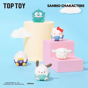 Echte runde Serie Blind Bag Blind Box Süße Ornamente Coole Lomie Hello Kitty - Product Image 3