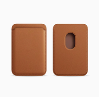 Étui de rangement magnétique en cuir PU Yun pour cartes, compatible Apple iPhone 14/13/15 Pro/16 MagSafe