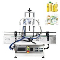 Petite mini machine de remplissage automatique d'eau liquide à une/deux/plusieurs têtes de bureau machine de remplissage de bouteilles vente d'usine