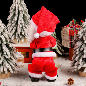 Juguete Eléctrico de Santa Claus, Muñeco Navideño con Péndulo, Canta, Baila, Música, Sacudidas Eléctricas en los Glúteos, Regalo de Navidad - Product Image 3