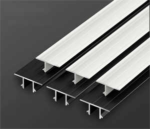 Garniture de plafond flottante en alliage d'aluminium Profilé d'ombrage pour panneaux de gypse de type T et de type U Bordure de plafond - Product Image 5