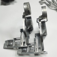 Layanan Pemesinan Die Casting Tekanan Tinggi WJH Oem untuk Braket Engsel Seng Aluminium, Komponen Robot, Bingkai Foto, Radiator