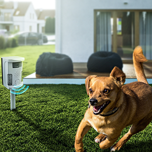 Outdoor Tier verscheuchen Pir Sensor elektronische starke Blitz Alarm Sound Maus Schädling Hund Katze Ultraschall Vogel <span class=keywords><strong>Repeller</strong></span> - Product Image 2