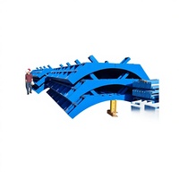 Système de coffrage en acier bleu réutilisable pour murs et dalles en béton, panneaux de coffrage pour la construction