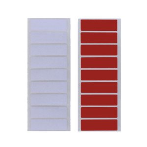 Prueba DE SEGURIDAD PET sensible al agua Etiqueta DE GARANTÍA Indicador de color rojo para envíos de alto valor Indicador de color rojo permanente - Product Image 6
