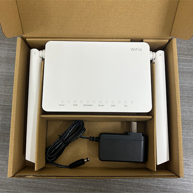 Wholesale HS8145X6 FTTH Fiber Optic 1200Mbps English Version Smart Home WiFi Dual Band WiFi 6 Router on Sale
